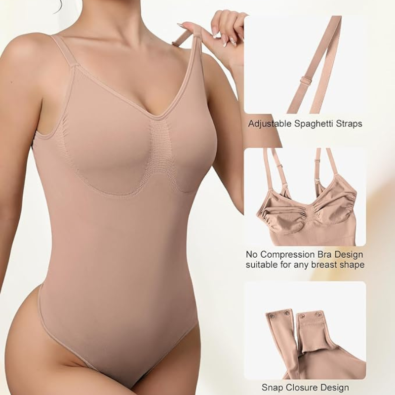 Seamless Backless Shapewear Bodysuit(2 PACK)