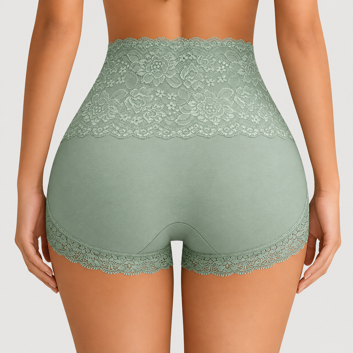 6-Pack Comfort Lace High Waisted Underwear (S-XXL)