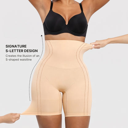 Seamless High-Waisted Sculpting Shorts