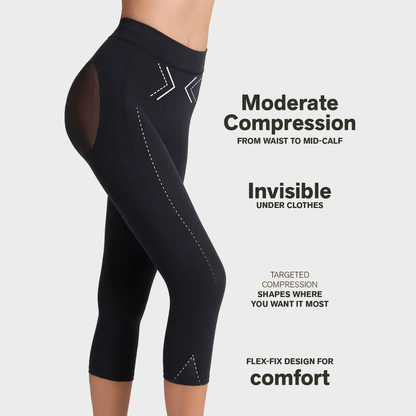 Seamless High-Waisted Capri Shaper