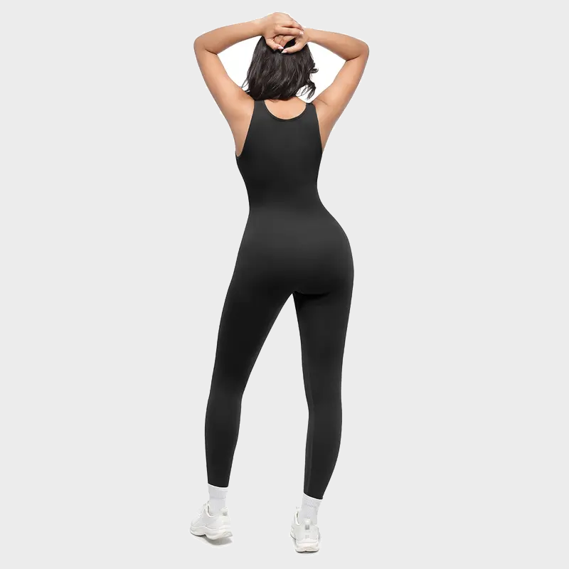 Deep V Tummy Control Shapewear Bodysuit