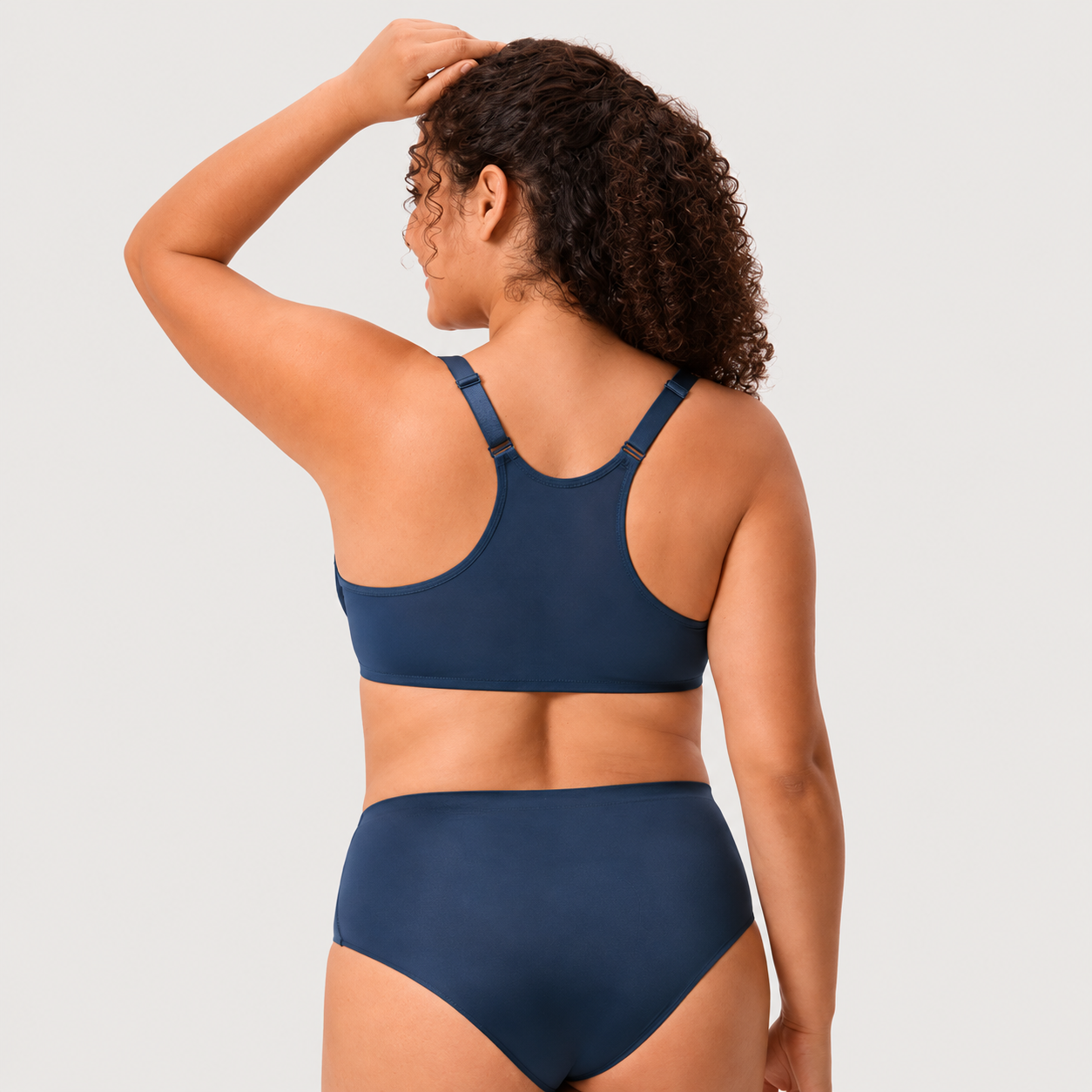 Women’s Lace Front Closure Underwire Racerback Bra
