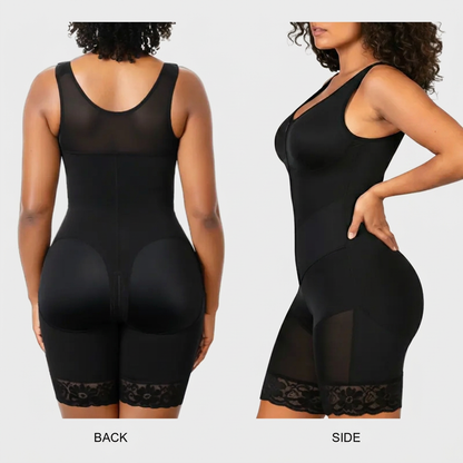 Colombian Tummy Control Faja Shapewear for Women with V-Shape Sculpting Band