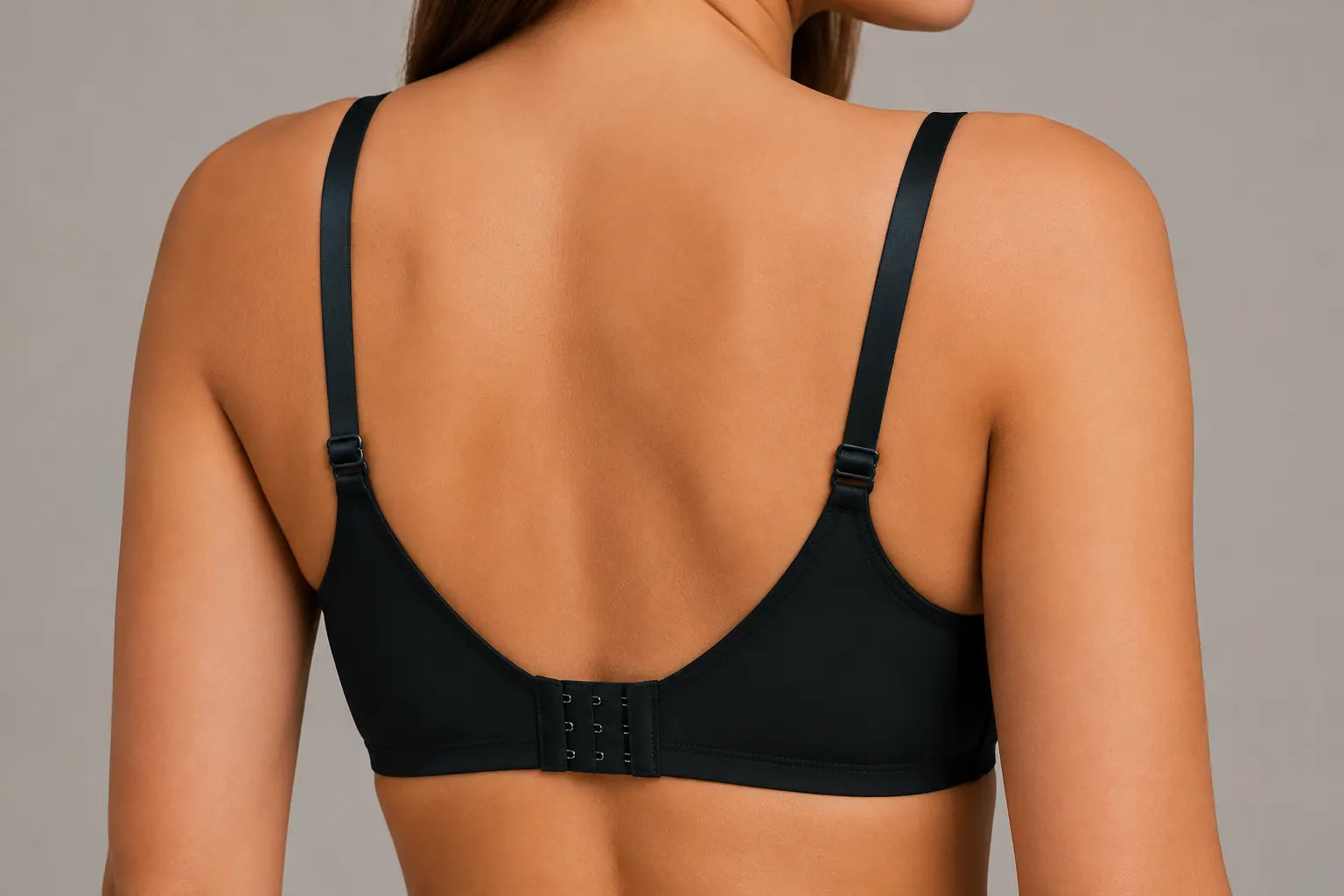 Adjustable straps and hook-and-eye back support