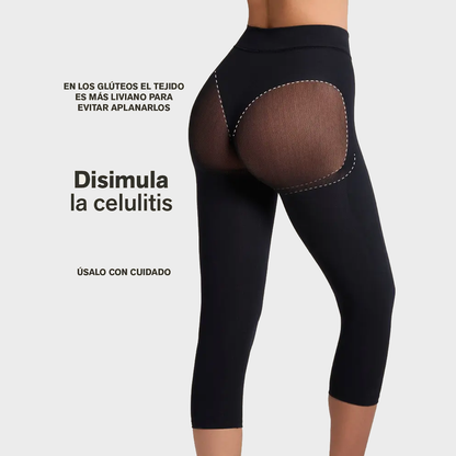 Seamless High-Waisted Capri Shaper