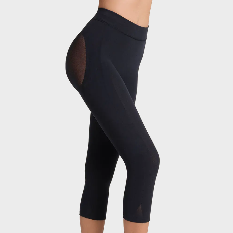Seamless High-Waisted Capri Shaper