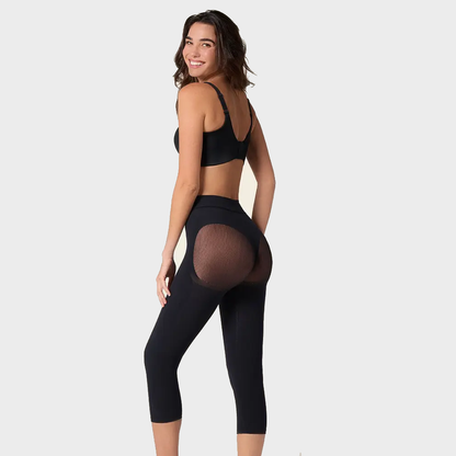 Seamless High-Waisted Capri Shaper