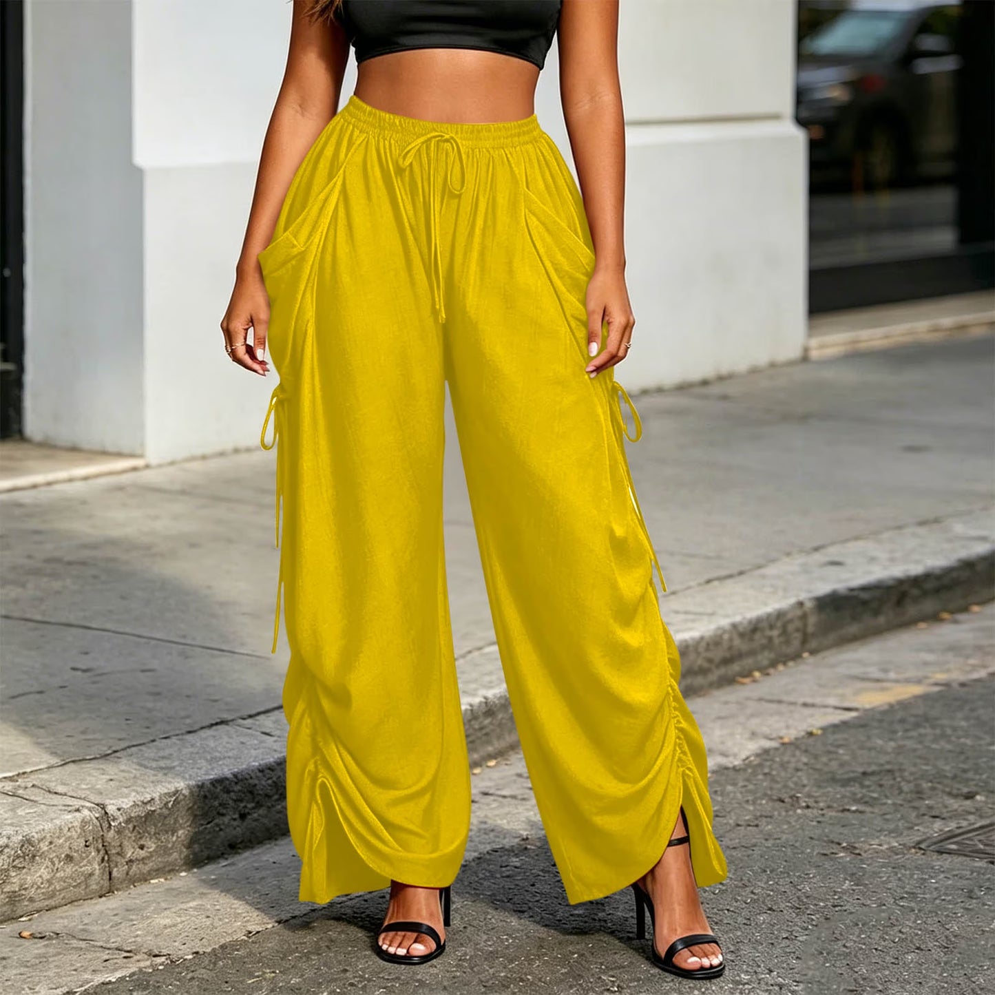 FlowEase™ Relaxed Wide Leg Pants