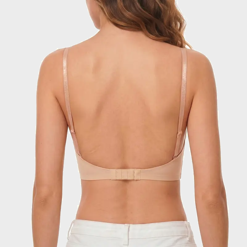Standard strap configuration of the seamless low-back multiway bra