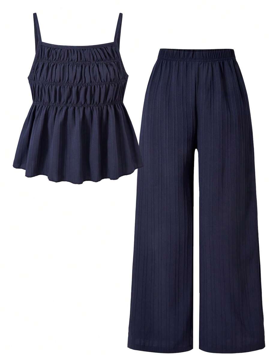 Effortless Chic Cami & Wide-Leg Pants Set