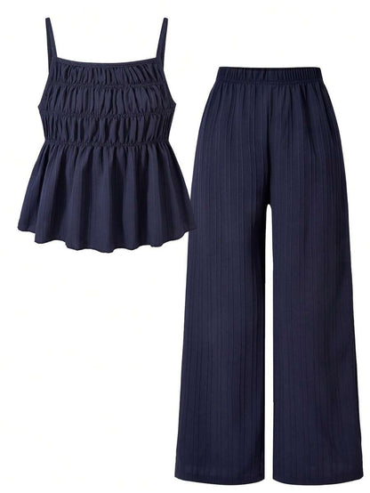 Effortless Chic Cami & Wide-Leg Pants Set