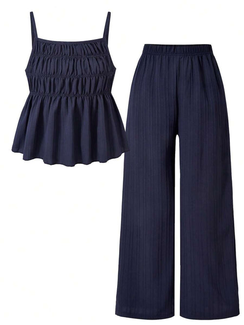 Effortless Chic Cami & Wide-Leg Pants Set