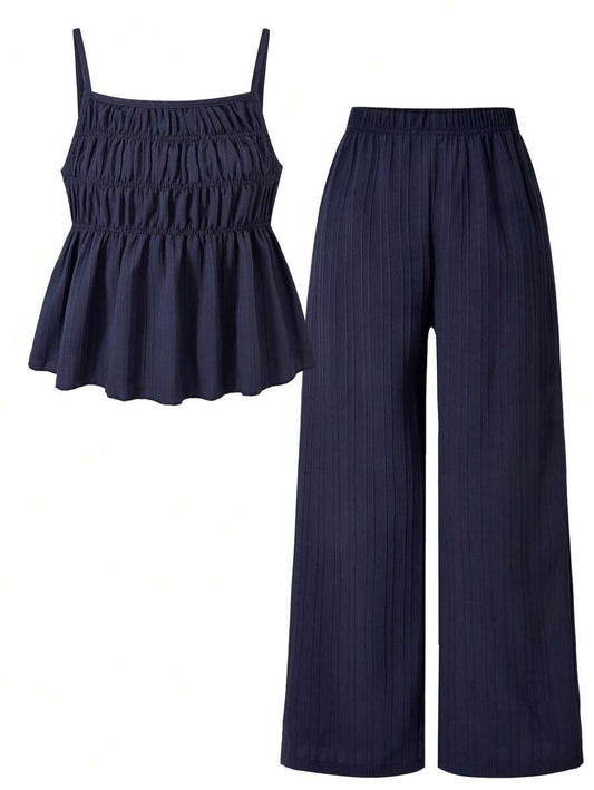 Effortless Chic Cami & Wide-Leg Pants Set