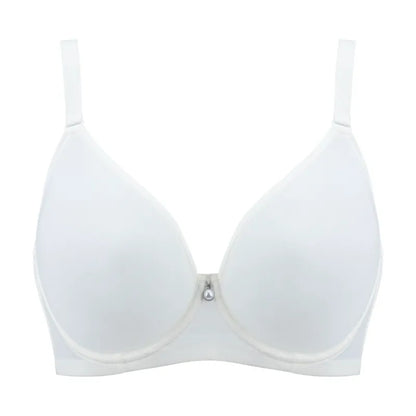 Plus Size Sheer Mesh Halter Underwire Bra