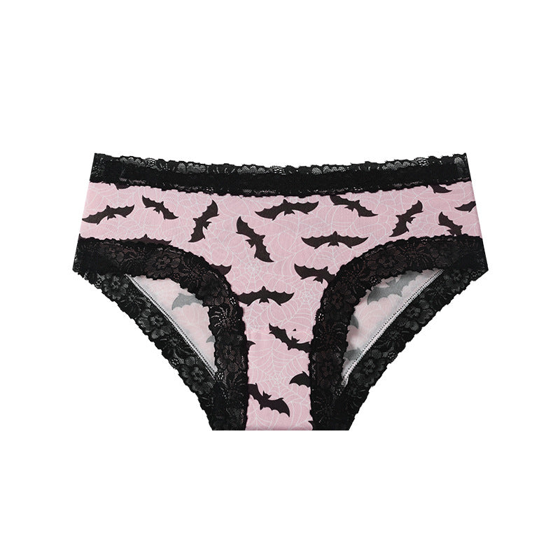 Halloween Lace Brief Panties