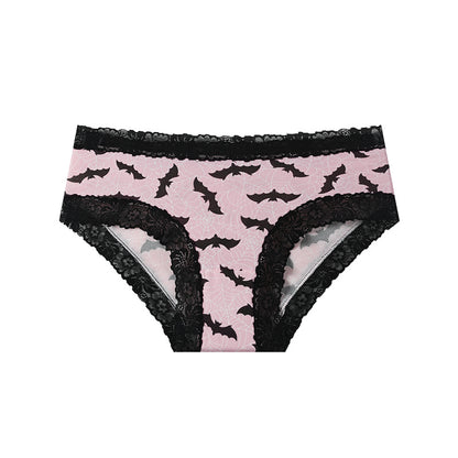 Halloween Lace Brief Panties