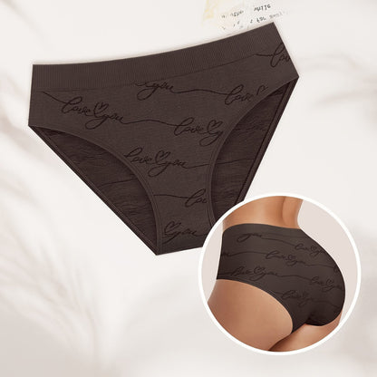 5-Pack Seamless Printed Low Rise Panties