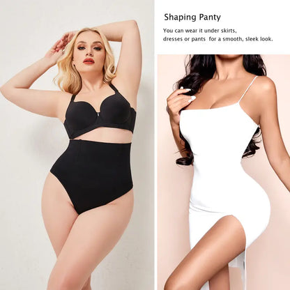 High-Waist Seamless Tummy Control Thong