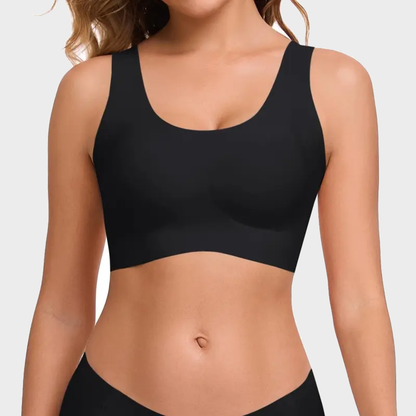 Women's Seamless Wireless Bra – Full Coverage Soft Stretch Everyday Bralette