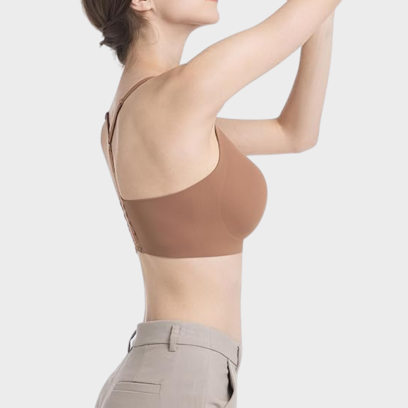 Seamless Backless Lace Bralette