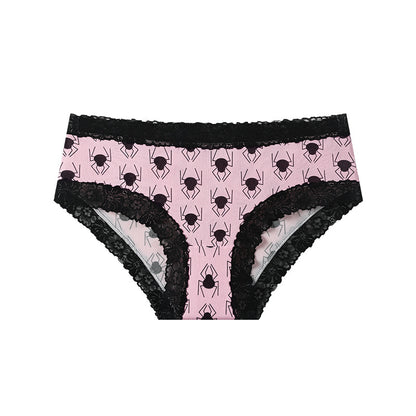 Halloween Lace Brief Panties