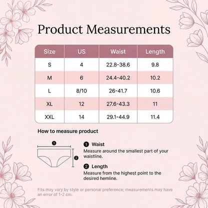 5-Piece Women’s Lace Panties Set – Mid-Waist Bikini Briefs