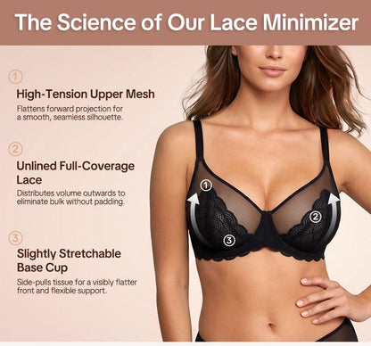 Lace Full Coverage Underwire Bra