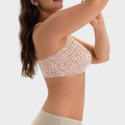 Seamless Backless Lace Bralette