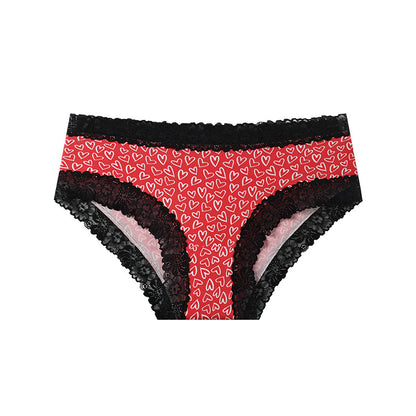 Halloween Lace Brief Panties