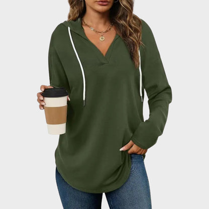 Lightweight Oversized Pullover Sweatshirt