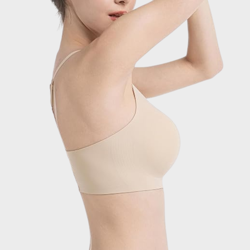 Seamless Backless Lace Bralette
