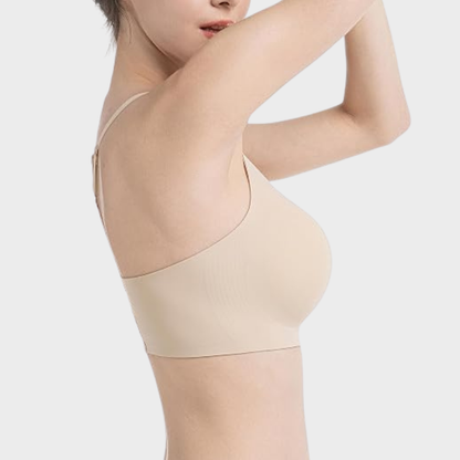 Seamless Backless Lace Bralette