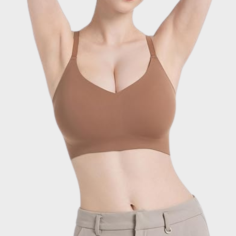 Seamless Backless Lace Bralette