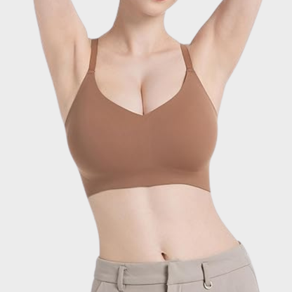 Seamless Backless Lace Bralette