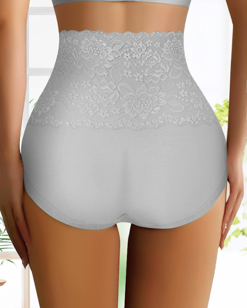 6-Pack Comfort Lace High Waisted Underwear (S-XXL)