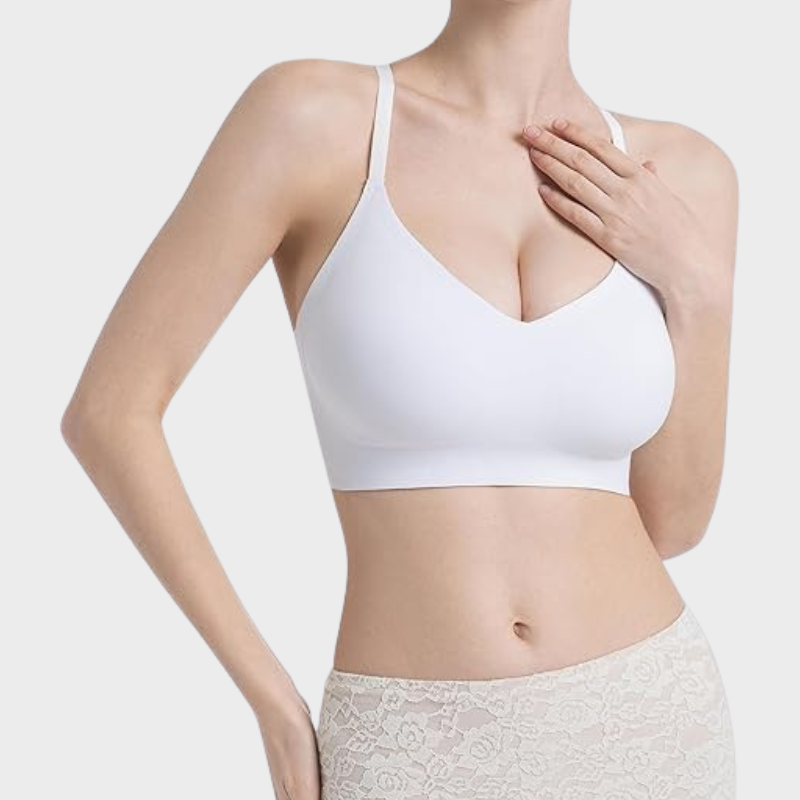 Seamless Backless Lace Bralette