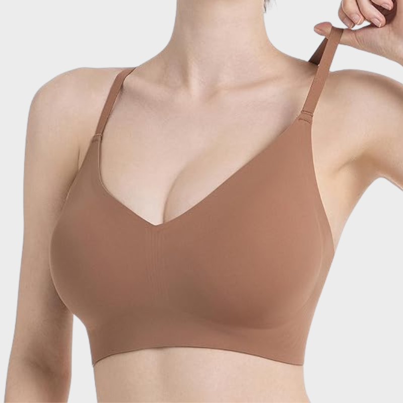 Seamless Backless Lace Bralette