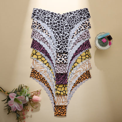 WaveEdge™ Seamless Leopard Underwear Set