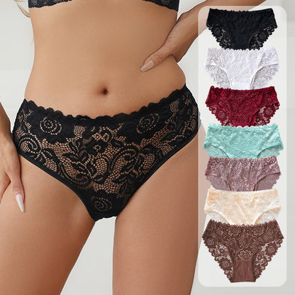 Soft Breathable Lace Tummy Control Briefs(S-5XL)