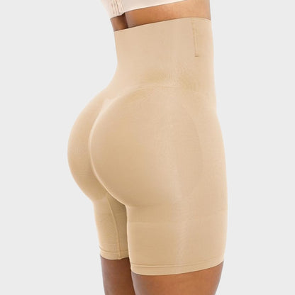 Seamless High-Waisted Sculpting Shorts