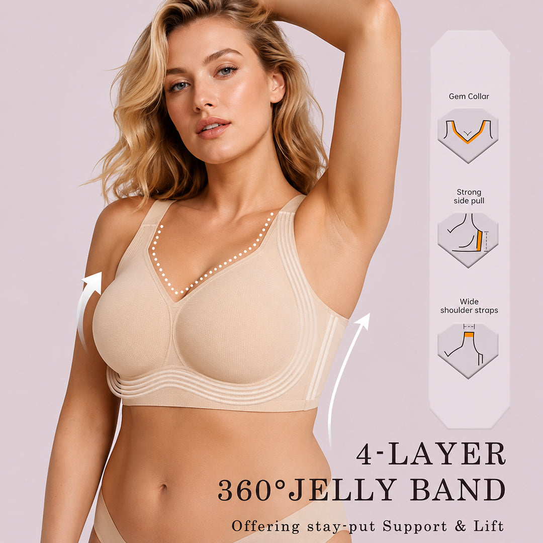 Airy Breathable Support Smoothing Bra