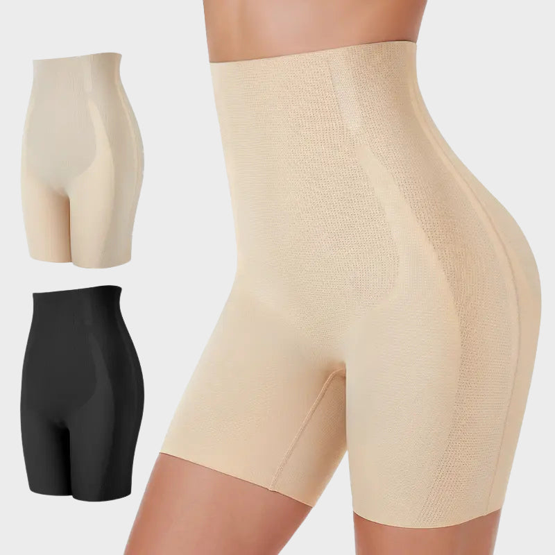 High-Waisted Seamless Tummy Control Shaper Shorts