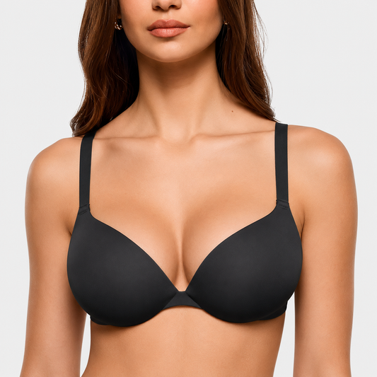 Women's Deep Plunge Push-Up T-Shirt Bra