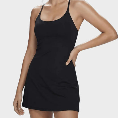 2-in-1 Athletic Dress – Built-In Shorts