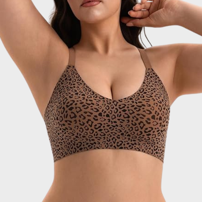 Seamless Backless Lace Bralette