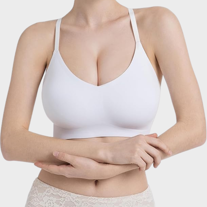 Seamless Backless Lace Bralette