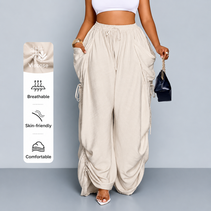 FlowEase™ Relaxed Wide Leg Pants