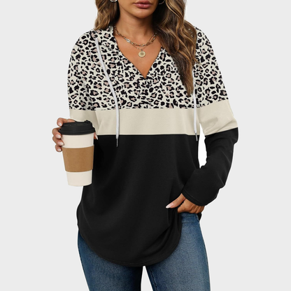 Lightweight Oversized Pullover Sweatshirt