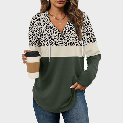 Lightweight Oversized Pullover Sweatshirt
