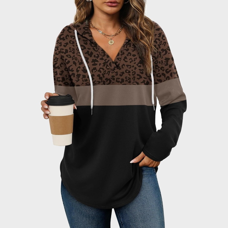 Lightweight Oversized Pullover Sweatshirt